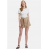 Funkybuddha Women Shorts with Paperbag (Beige)