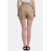 Funkybuddha Women Shorts with Paperbag (Beige)