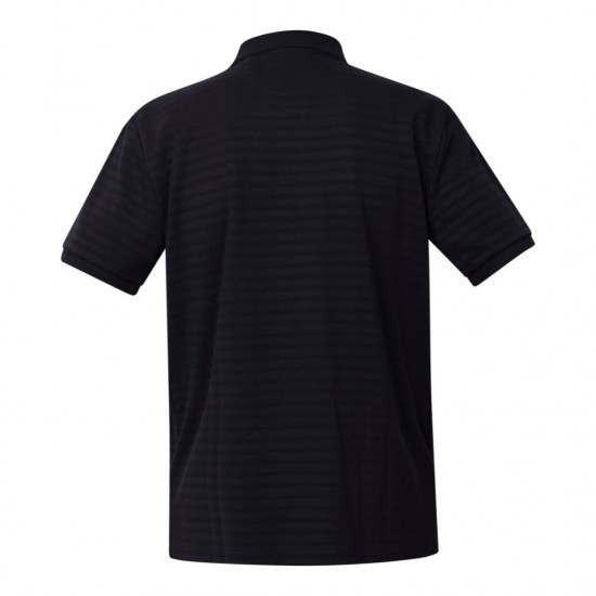 GANT Ανδρική Μπλούζα Μείγμα Βαμβακιού Polo Texture Stripe Κανονική Γραμμή 2014035 433 Σκούρο Μπλε
