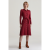 GANT Women's Slim Fit Jersey Shirt Dress 4201258 604 Plumped Red