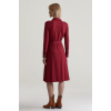 GANT Women's Slim Fit Jersey Shirt Dress 4201258 604 Plumped Red