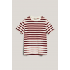 GANT Ανδρικό Βαμβακερό Ριγέ T-Shirt Κανονική Γραμμή 2003320 113 Λευκό GANT Ανδρικό Βαμβακερό Ριγέ T-Shirt Κανονική Γραμμή 2003320 113 Λευκό