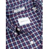 Gant Men's Regular Fit Cotton Twill Micro Multi Check Shirt 3230201 433 Evening Blue