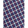 Gant Men's Regular Fit Cotton Twill Micro Multi Check Shirt 3230201 433 Evening Blue