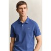 GANT Men's Cotton Regular Fit Shield Piqué Polo Shirt 2210 442 Vintage Blue