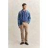 GANT Men's Cotton Regular Fit Shield Piqué Polo Shirt 2210 442 Vintage Blue