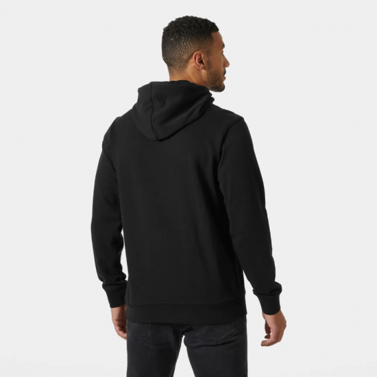 HELLY HANSEN Ανδρικό Βαμβακερό Φούτερ Core Graphic Hoodie Regular Fit 54524-994 Black (Μαύρο)