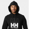 HELLY HANSEN Ανδρικό Βαμβακερό Φούτερ Core Graphic Hoodie Regular Fit 54524-994 Black (Μαύρο)