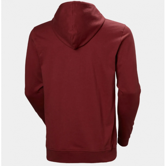 HELLY HANSEN Ανδρικό Βαμβακερό Φούτερ Nord Graphic Pull Over Hoodie Regular Fit 62975-180 Mars Red (Μπορντό)