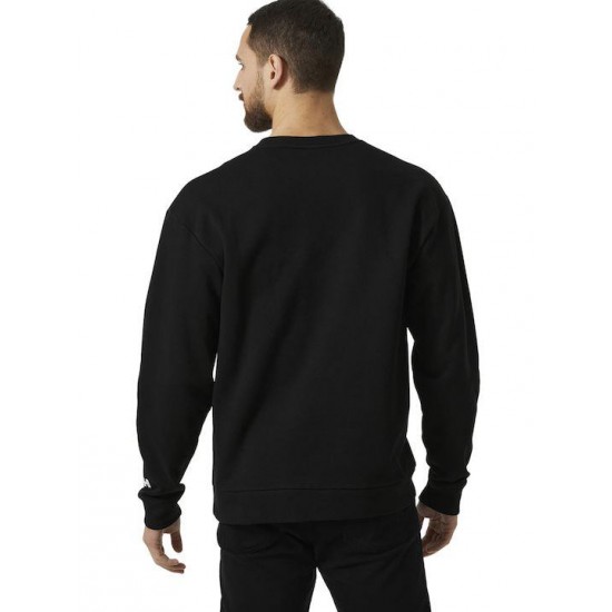 HELLY HANSEN Ανδρικό Φούτερ Crew-Neck Sweater Regular Fit 53891-992 Black (Μαύρο)