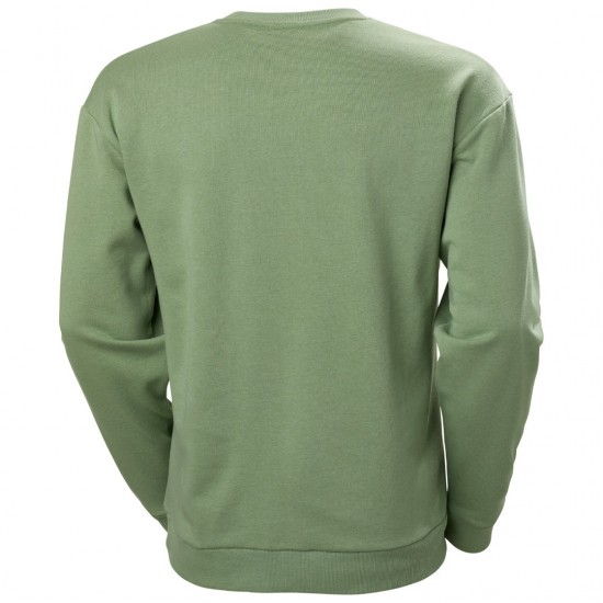 HELLY HANSEN Ανδρικό Φούτερ Crew-Neck Sweater Regular Fit 53891-408 Green (Πράσινο)