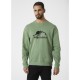 HELLY HANSEN Ανδρικό Φούτερ Crew-Neck Sweater Regular Fit 53891-408 Green (Πράσινο)