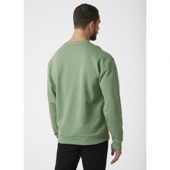 HELLY HANSEN Ανδρικό Φούτερ Crew-Neck Sweater Regular Fit 53891-408 Green (Πράσινο)