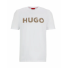 HUGO BOSS Ανδρικό Βαμβακερό T-shirt με Logo Dulivio_U243 50519724-100 (Λευκό)