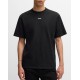 HUGO Ανδρικό Βαμβακερό T-Shirt Dapolino Relaxed Fit 50488330 001 (Μαύρο)