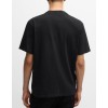 HUGO Ανδρικό Βαμβακερό T-Shirt Dapolino Relaxed Fit 50488330 001 (Μαύρο)
