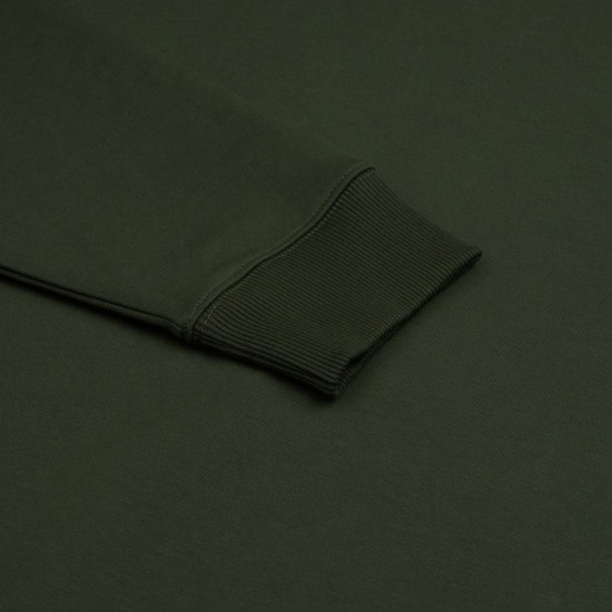 HUGO Ανδρικό Βαμβακερό Φούτερ Λαιμόκοψη Relaxed Fit Sweatshirt Dettil 50533689 309 Πράσινο