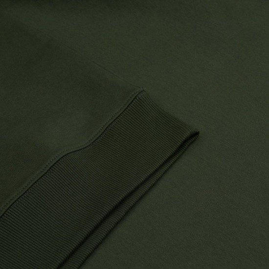 HUGO Ανδρικό Βαμβακερό Φούτερ Λαιμόκοψη Relaxed Fit Sweatshirt Dettil 50533689 309 Πράσινο