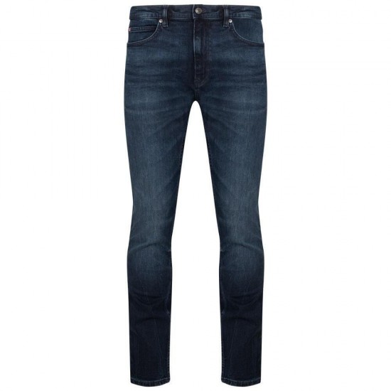 HUGO BOSS Ανδρικό Παντελόνι Jean Slim Fit 734 50530581 405 (Dark Blue)