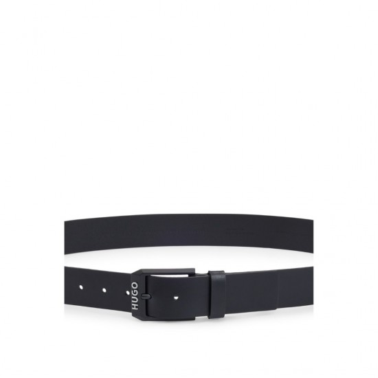 HUGO Ανδρική Δερμάτινη Ζώνη Gelio-B_Sz40 50503404 001(Black)