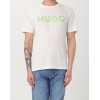 HUGO BOSS Ανδρικό Βαμβακερό T-shirt Regular Fit Dulivio 50467556-102 (Λευκό) HUGO BOSS Ανδρικό Βαμβακερό T-shirt Regular Fit Dulivio 50467556-102 (Λευκό)
