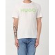 HUGO BOSS Ανδρικό Βαμβακερό T-shirt Regular Fit Dulivio 50467556-102 (Λευκό)