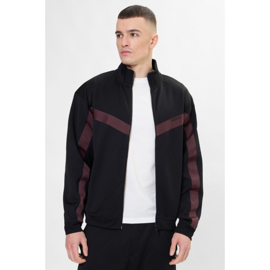 HUGO Ανδρική Ζακέτα Darti  Relaxed Fit 50549418 001 (Black)