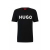 HUGO Ανδρικό Βαμβακερό T-shirt Regular Fit Dulivio 50467556 002 (Μαύρο)