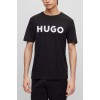 HUGO Ανδρικό Βαμβακερό T-shirt Regular Fit Dulivio 50467556 002 (Μαύρο)