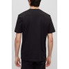 HUGO Ανδρικό Βαμβακερό T-shirt Regular Fit Dulivio 50467556 002 (Μαύρο)