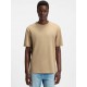 HUGO Ανδρικό Βαμβακερό T-Shirt Dapolino Relaxed Fit 50488330 269 (Medium Beige)