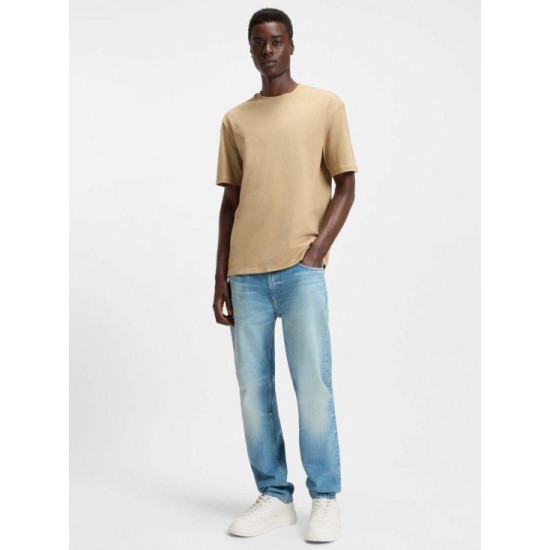 HUGO Ανδρικό Βαμβακερό T-Shirt Dapolino Relaxed Fit 50488330 269 (Medium Beige)