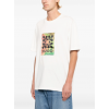 HUGO Ανδρικό Βαμβακερό T-Shirt Damoru Regular Fit 50557679-102(Natural)