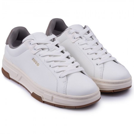 HUGO Ανδρικό Παπούτσι Yarrow Tennmfpu 50558009 125 (Open White)