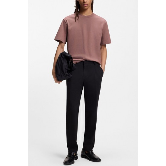 HUGO Ανδρικό Βαμβακερό T-Shirt Dapolino Relaxed Fit 50488330 236 (Light Pastel Brown)