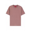 HUGO Ανδρικό Βαμβακερό T-Shirt Dapolino Relaxed Fit 50488330 236 (Light Pastel Brown)