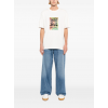 HUGO Ανδρικό Βαμβακερό T-Shirt Damoru Regular Fit 50557679-102(Natural)