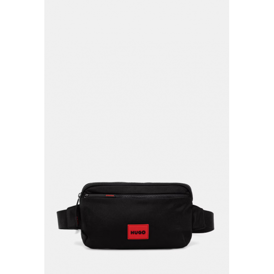 HUGO Ανδρική Τσάντα Μέσης Ethon 3.0_NEW bmbg C 50563635 001 Μαύρη