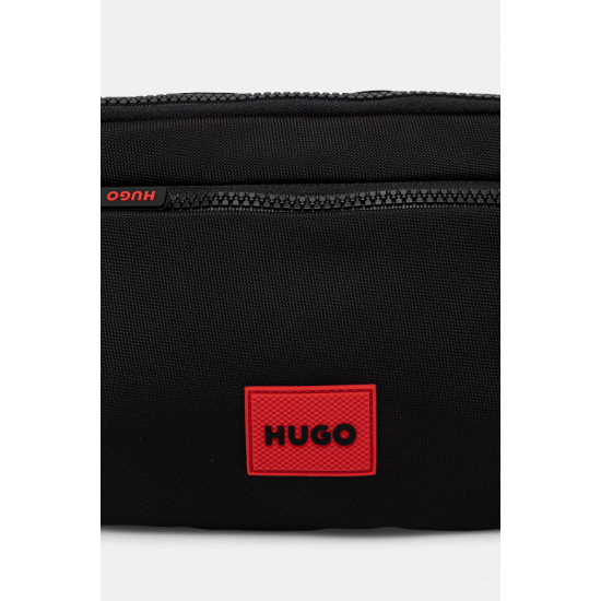 HUGO Ανδρική Τσάντα Μέσης Ethon 3.0_NEW bmbg C 50563635 001 Μαύρη
