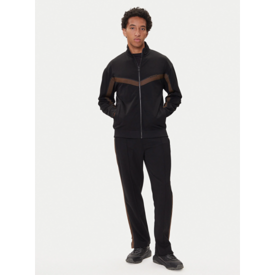 HUGO BOSS Ανδρική Ζακέτα Relaxed Fit Dingmoor 50542833 001 (Μαύρο)