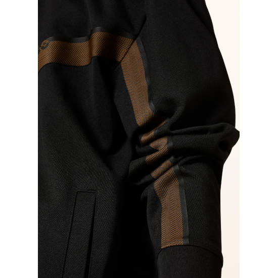 HUGO BOSS Ανδρική Ζακέτα Relaxed Fit Dingmoor 50542833 001 (Μαύρο)