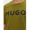 HUGO BOSS Ανδρικό Βαμβακερό T-shirt Regular Fit Dulivio 50467556-386 (Χακί)