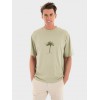 HUGO BOSS Ανδρικό Βαμβακερό T-Shirt Duwom Relaxed Fit 50538972-391(Χακί) HUGO BOSS Ανδρικό Βαμβακερό T-Shirt Duwom Relaxed Fit 50538972-391(Χακί)