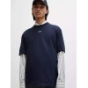 HUGO Ανδρικό Βαμβακερό T-Shirt Dapolino Relaxed Fit 50488330 418 (Navy)