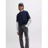 HUGO Ανδρικό Βαμβακερό T-Shirt Dapolino Relaxed Fit 50488330 418 (Navy)