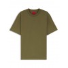 HUGO Ανδρικό Βαμβακερό T-Shirt Dapolino Relaxed Fit 50488330 389 (Open Green)