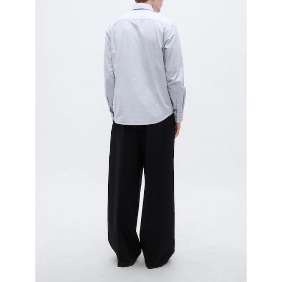 HUGO Ανδρικό Πουκάμισο Evito Oxford Casual Slim Fit 50479302 513 (Σιέλ)