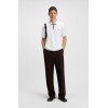 HUGO Ανδρικό Βαμβακερό T-Shirt Dalomino Regular Fit 50511721 100 (White)