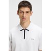HUGO Ανδρικό Βαμβακερό T-Shirt Dalomino Regular Fit 50511721 100 (White)
