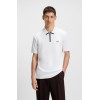 HUGO Ανδρικό Βαμβακερό T-Shirt Dalomino Regular Fit 50511721 100 (White)